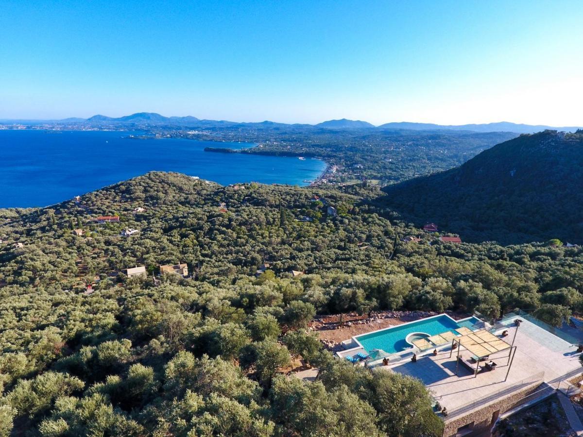 Summerwine Luxury Villa Sea View Private Pool Spartylas Exterior foto