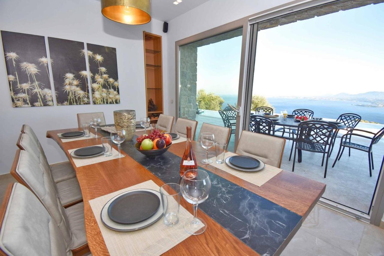 Summerwine Luxury Villa Sea View Private Pool Spartylas Exterior foto