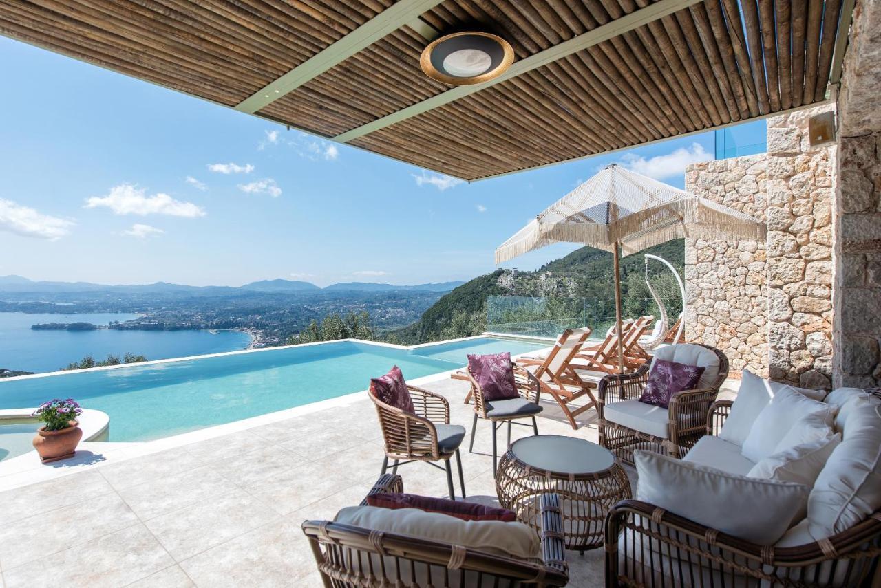 Summerwine Luxury Villa Sea View Private Pool Spartylas Exterior foto