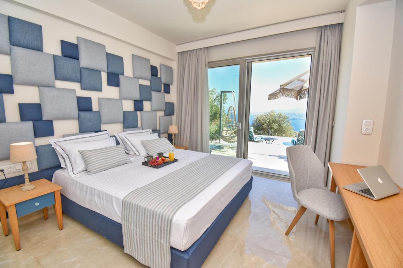 Summerwine Luxury Villa Sea View Private Pool Spartylas Exterior foto