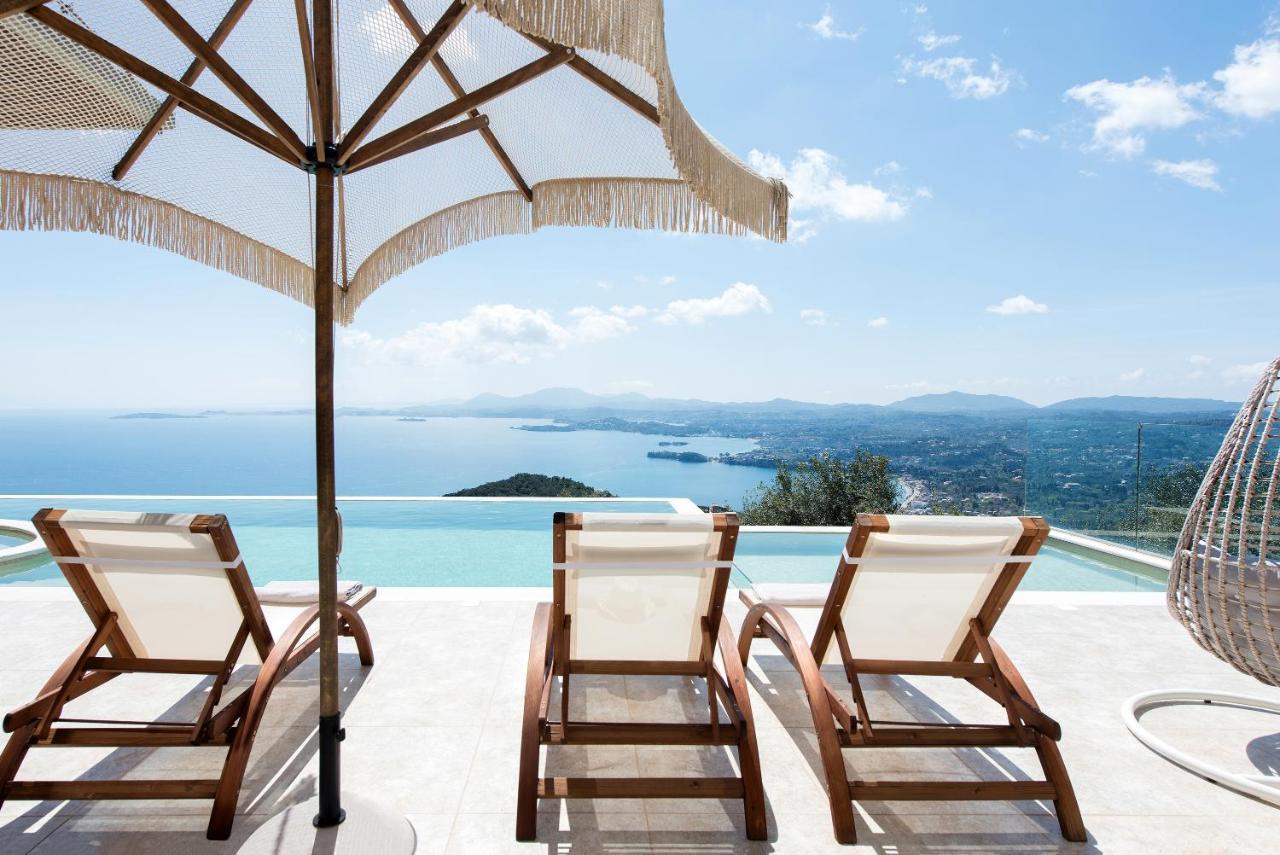 Summerwine Luxury Villa Sea View Private Pool Spartylas Exterior foto
