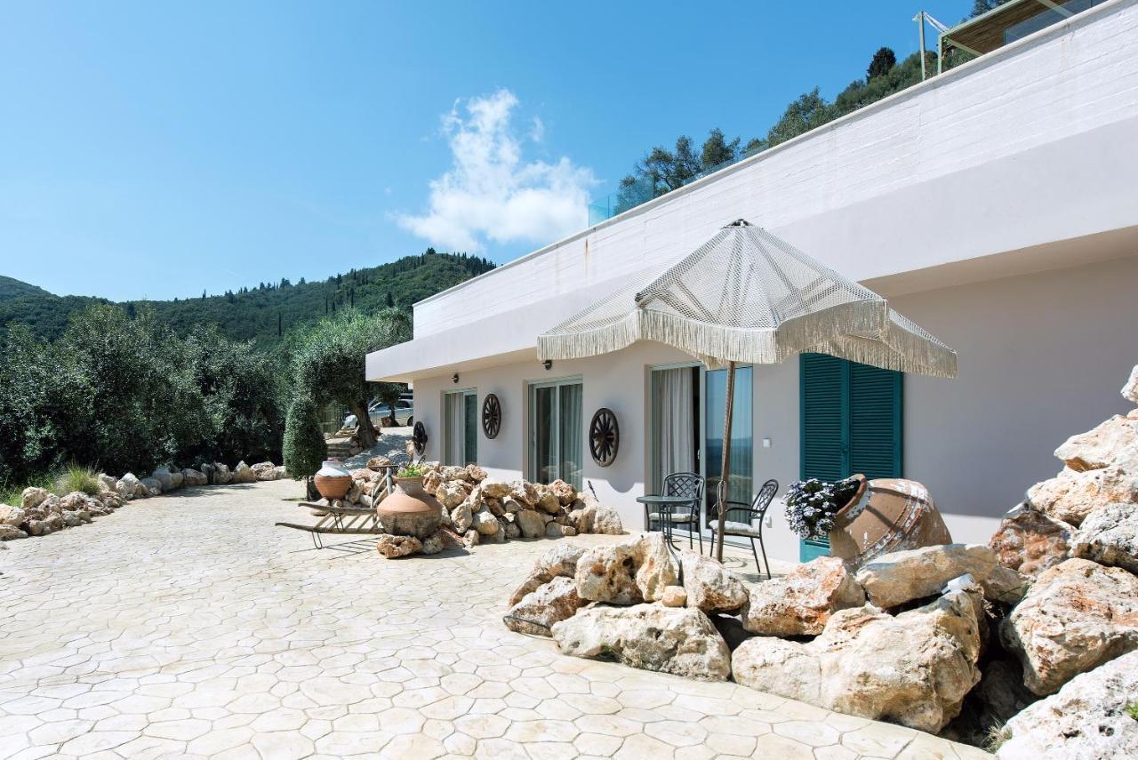 Summerwine Luxury Villa Sea View Private Pool Spartylas Exterior foto